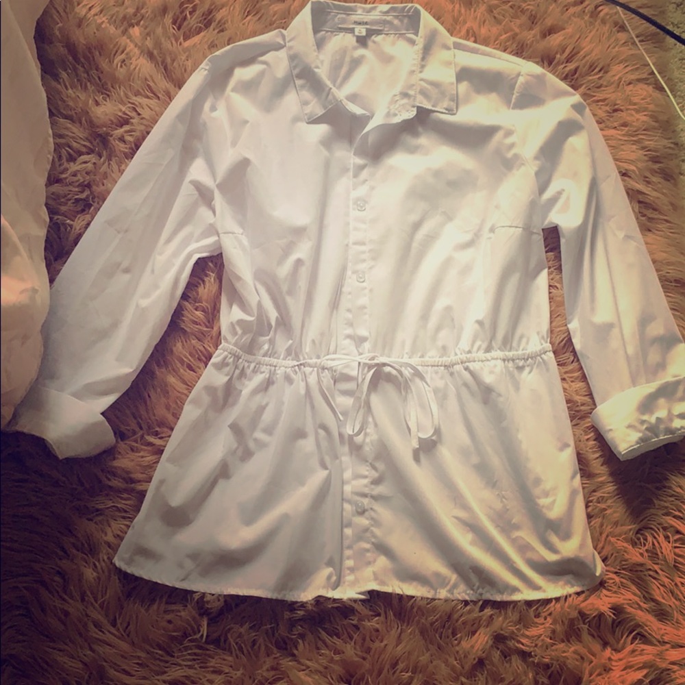 White button up